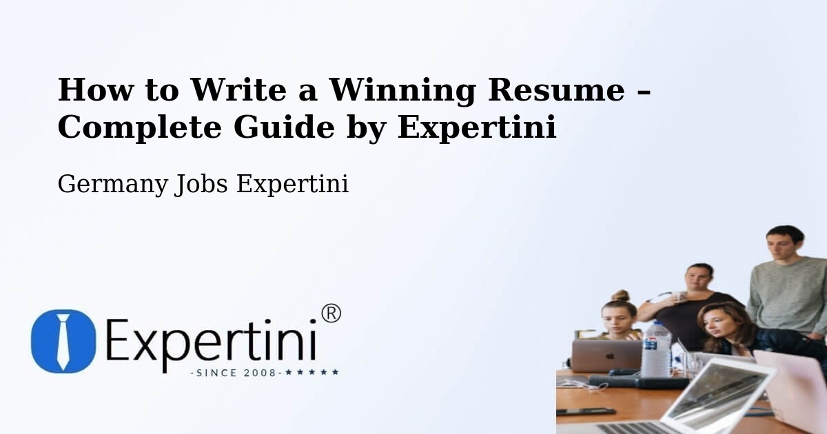 Resume Writing Guide for Job Seekers – Lobstädt - Lobstädt, Germany Jobs Expertini